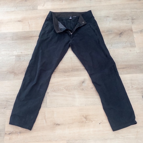 Kuhl Legendary Heavy Canvas Pants Faded Black 32x32 - Picture 1 of 7